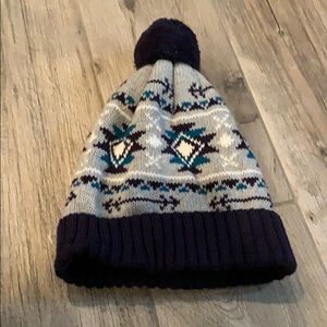 EUC Gymboree fair isle hat sz M